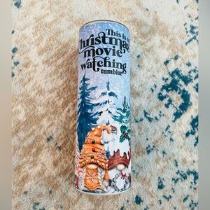 “This is My Christmas Movie Watching Tumbler”